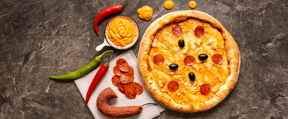 Pizza Pikantna Samuraj