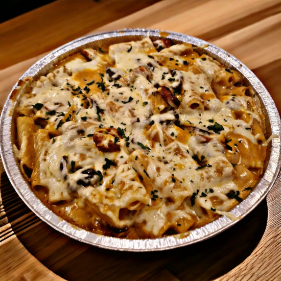 Rigatoni Crema al Forno