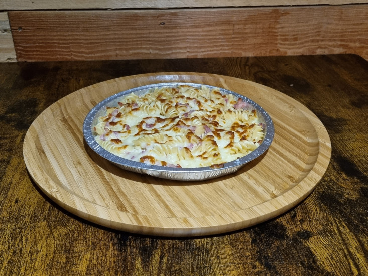 FUSILLI BIO Carbonara Gratiné + Fourchette