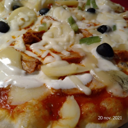 Raclette poulet mex