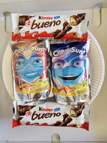 2 x Capri-Sun + 2 x Kinder Bueno