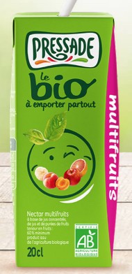 Jus Multifruits Bio X2