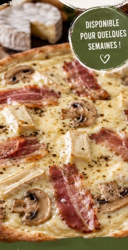 La normande(pizza de l'instant)