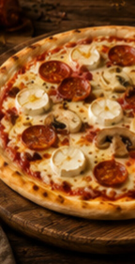 La Chorichèvre (pizza du moment)