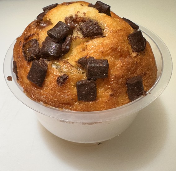 Muffins au chocolat fourrés à la pâte à tartiner