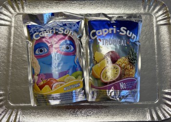 Boissons : 2 Capri-Sun