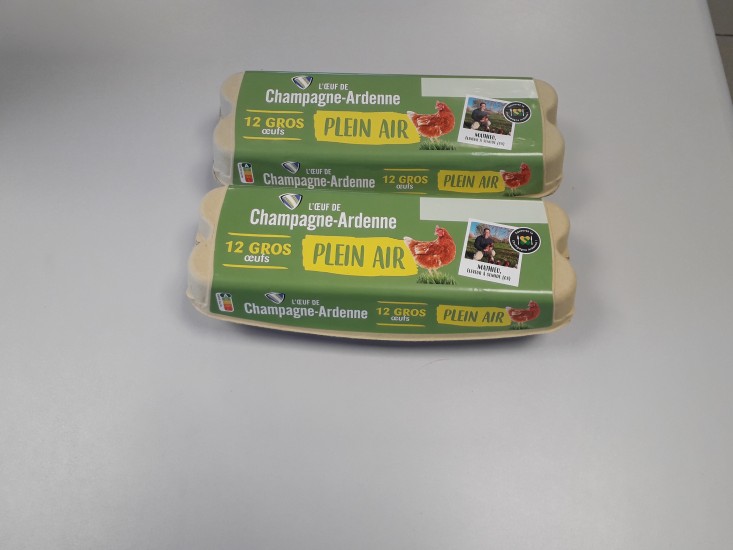 24 Gros Oeufs Plein Air