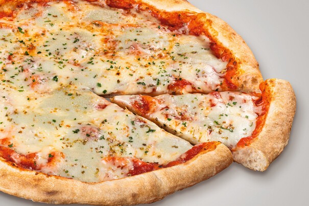 Pizza Quattro Formaggi vier Käse