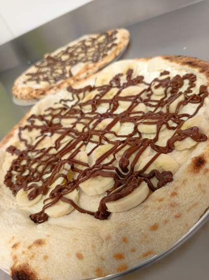 pizza banane NUTELLA