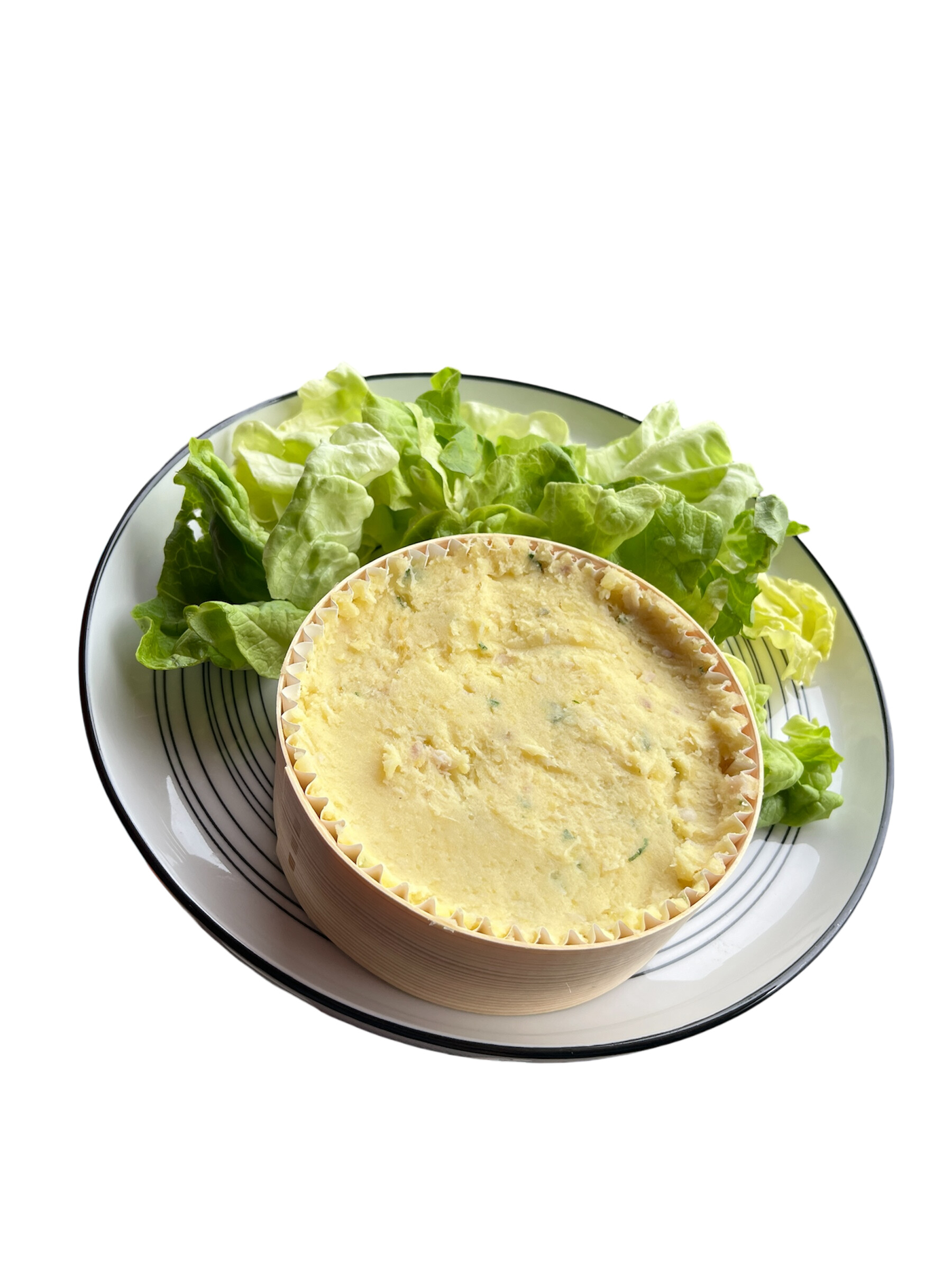 Brandade de poissons, et sa salade verte