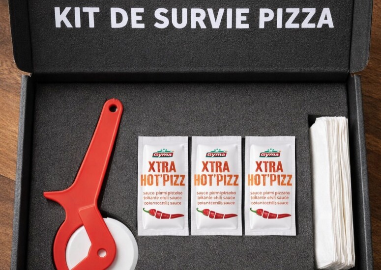 kit de survie pizza