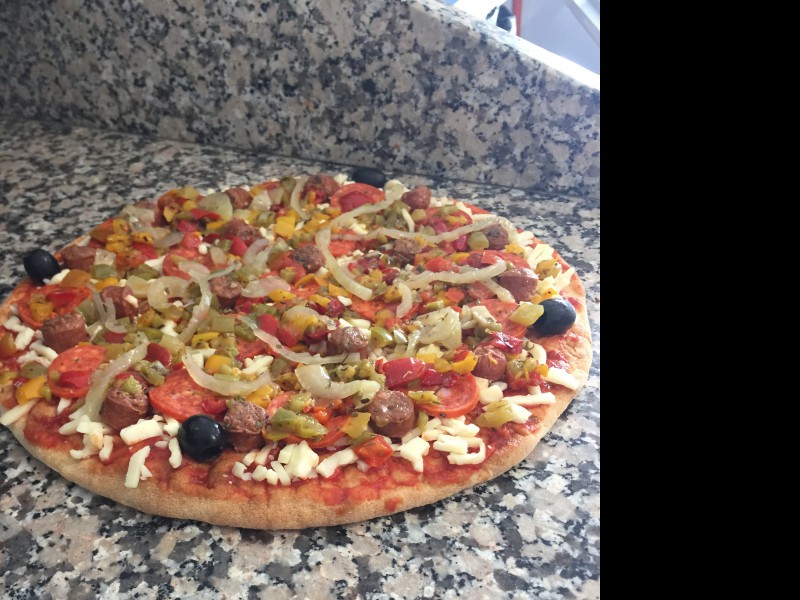 Pizza Merguez/Chorizo