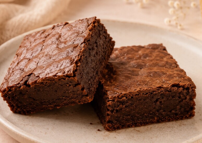 2 brownie chocolat