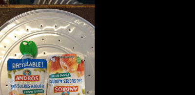 2 compotes Andros 90g