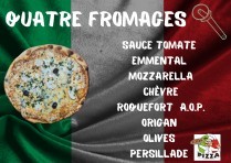 Pizza 4 fromages