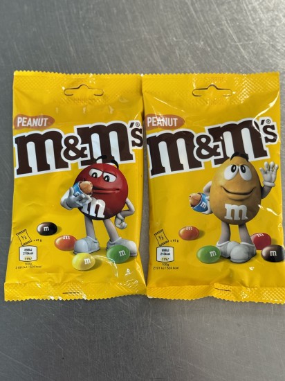 2X M&M'S 82grs