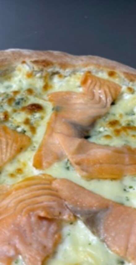 SAUMON Festive 3minutespizza