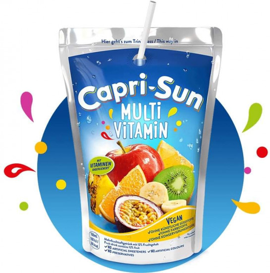 4 Capri-Sun Multi-Vitamines