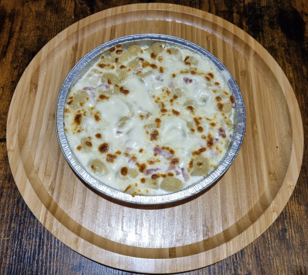 GNOCCHI BIO Carbonara Gratiné + Fourchette