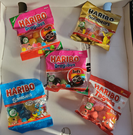 Bonbons Haribo x5
