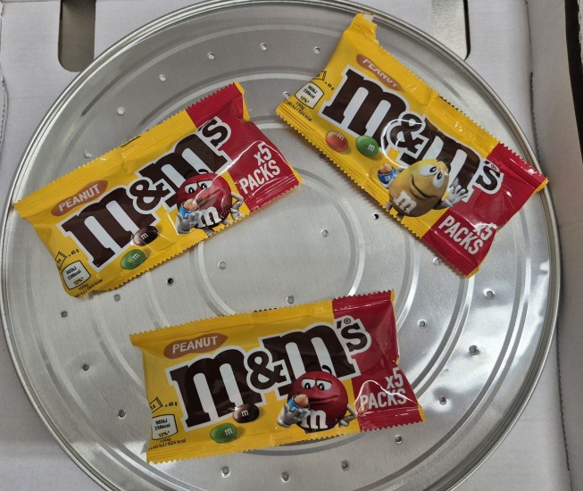 m&ms x3 paquets