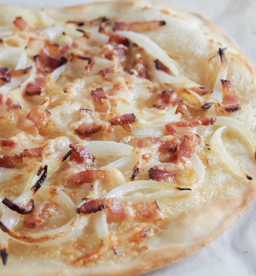 Alsacienne - pizza flammekueche