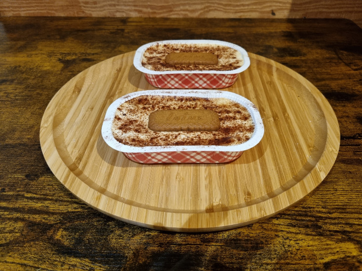 2 Tiramisus SPECULOOS Maison + 2 Cuillères