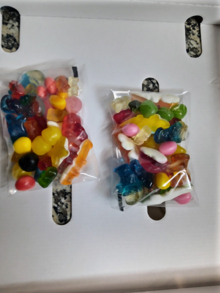 2 sachets de bonbons de 150g