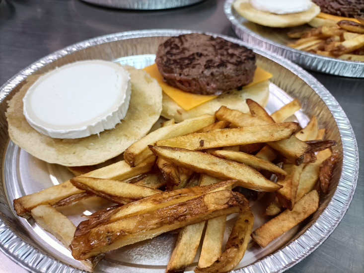 Churger, frites