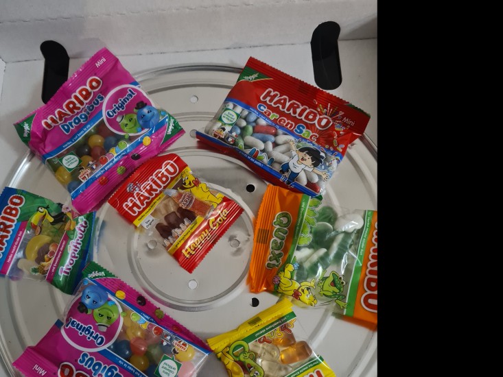Lot 7 mini sachets HARIBO
